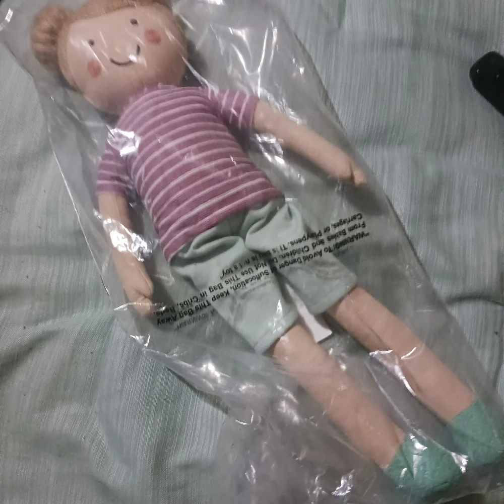 Pillowfort Decorative Pillow Pal Girl Doll 20" - Picture 1 of 4